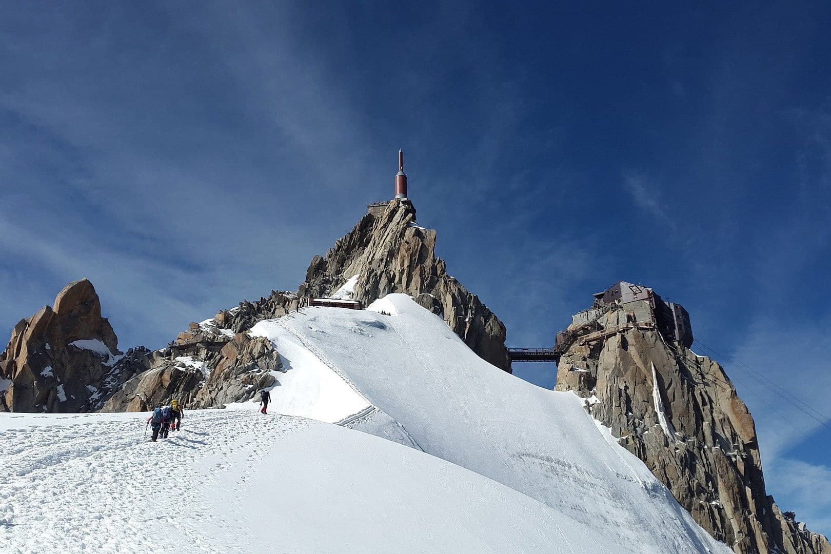 Aiguille du Midi we Francuskich Alpach