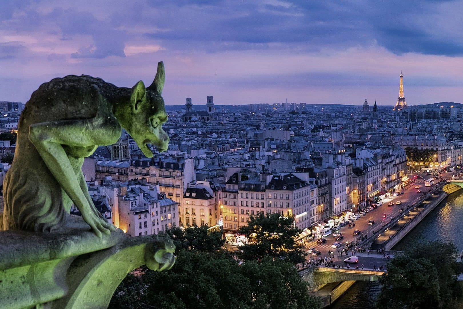 Francja Paryż Rzygacz